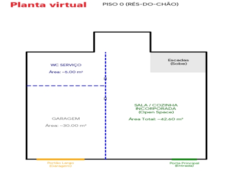 Moradia para Restaurar T3+1